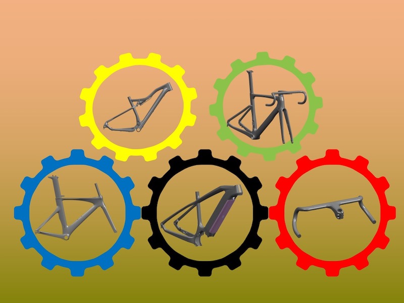 Carbon Fiber Bicycle Framesets