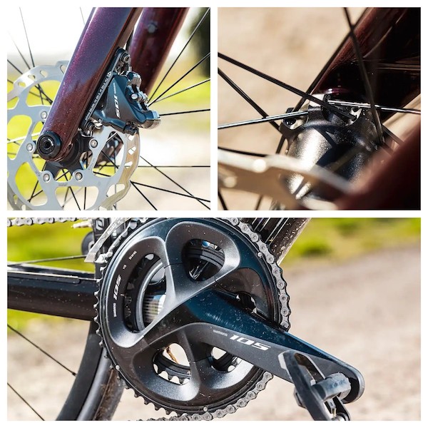 Scott Addict 30 groupset, wheels and tyres
