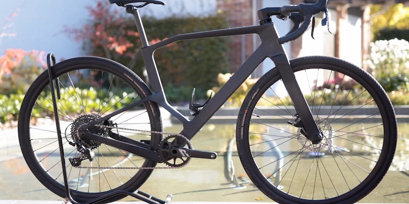 special gravel carbon frames with chain stay connect down tube