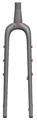 32'' Gravel All-Road Carbon Disc Brake Fork